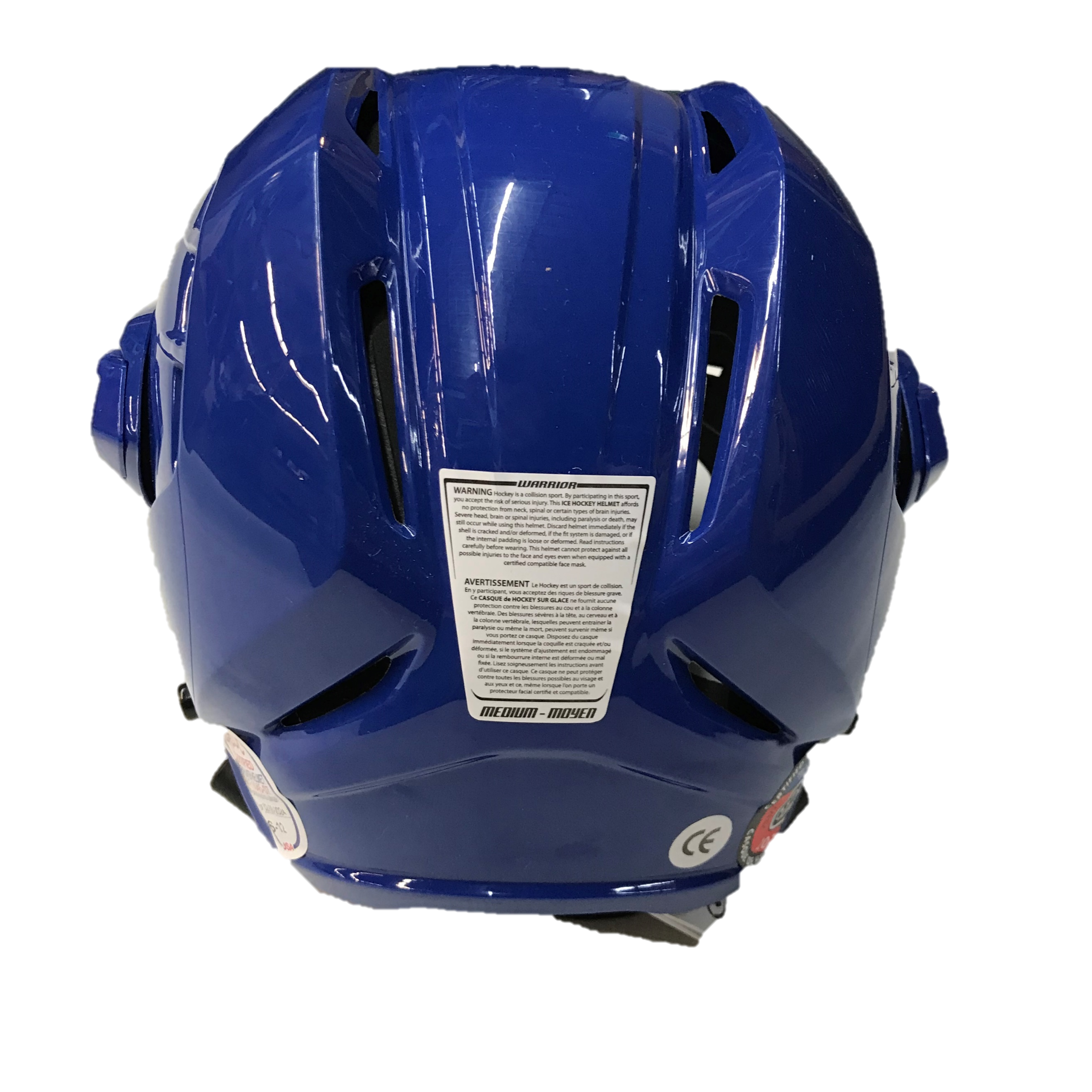 Casque de hockey Warrior Covert PX2 (bleu)